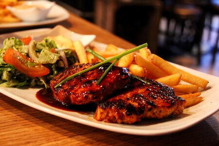 Dinner tasty cuisine