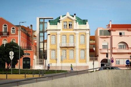 Portugal city costa da caparica photo