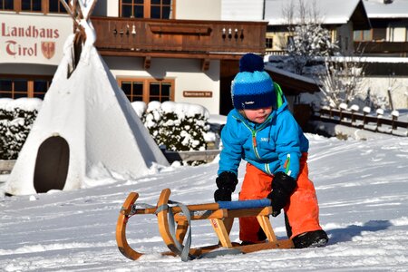 Children winter hohe salve