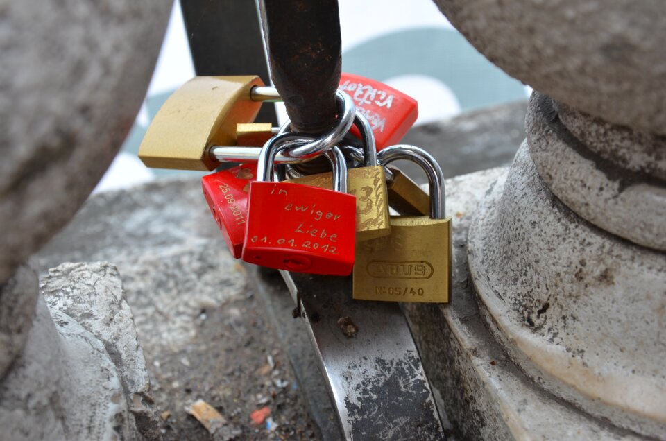 Padlock love locks padlocks