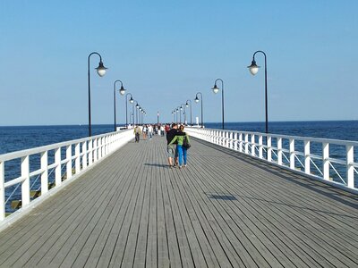 Pier walk photo