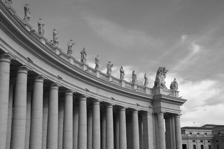 Rome italy columns photo
