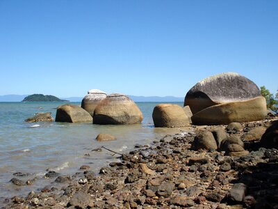 Coconutbeach australia rocks photo