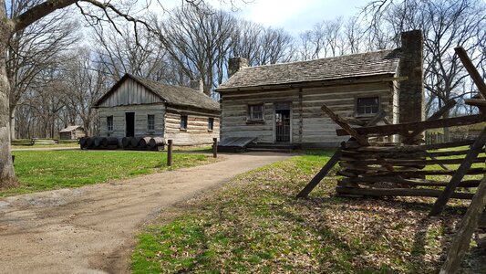 Abraham lincoln cabin country photo