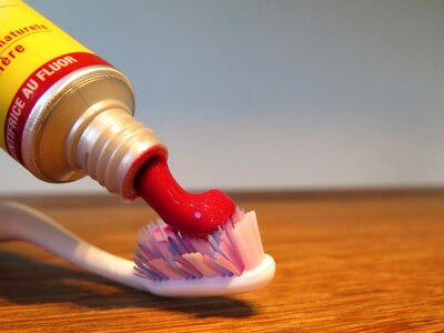 Clean toothbrush tube photo