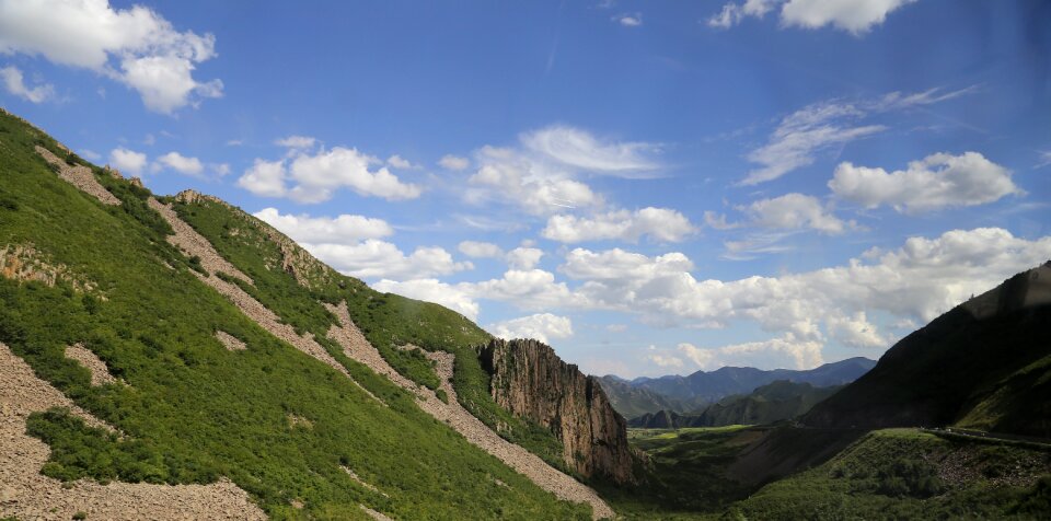 Mountain the scenery badaling photo