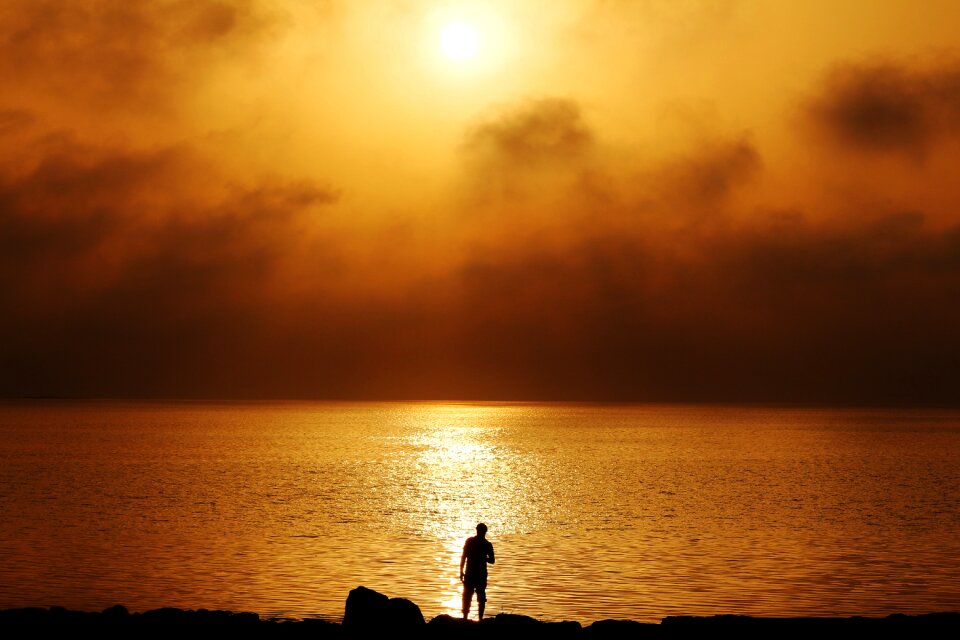 Sunset khobar saudi
