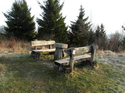 Bench nature rest