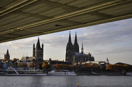 Landmark cologne church photo