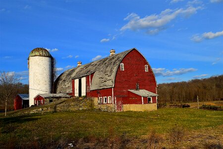Silo agriculture country photo