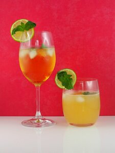 Alcoholic highball benefit from photo