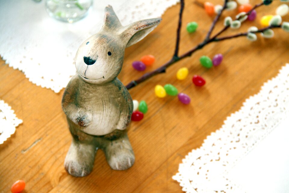 Spring egg easter decoration