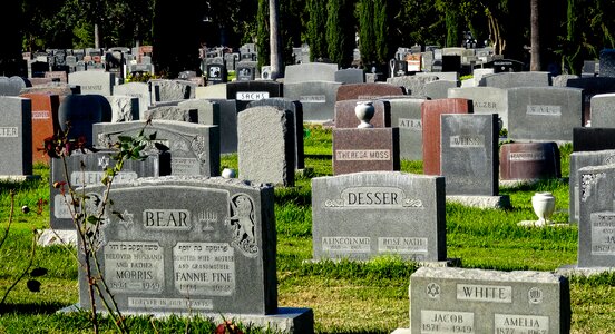 Grave stones graves tomb photo