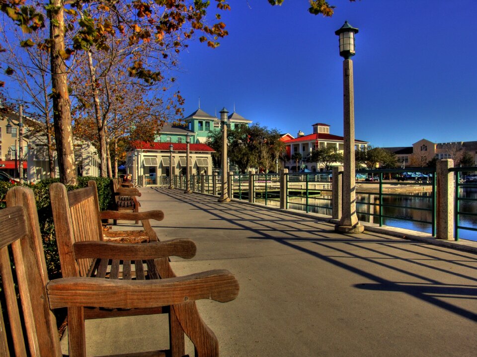 Seaside usa benches