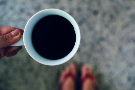 Cup drink pause