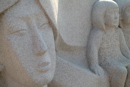 Sculpture relief stone craft