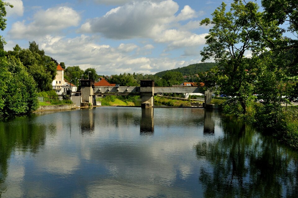 Barrage water landscape