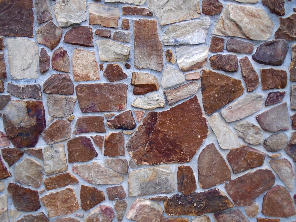 Pattern stone surface