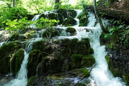 Landscape nature plitvice lakes photo