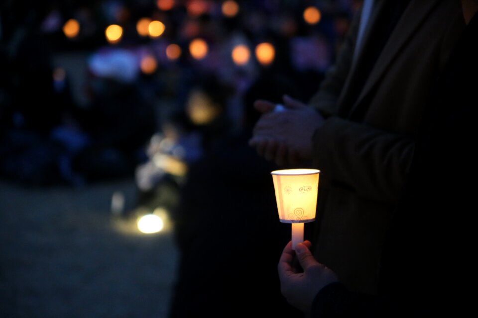 Candlelight demonstrations candlelight impeachment