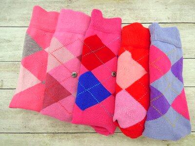 Color checked pink