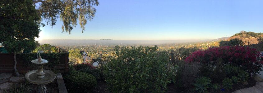 Ocean hill landscape