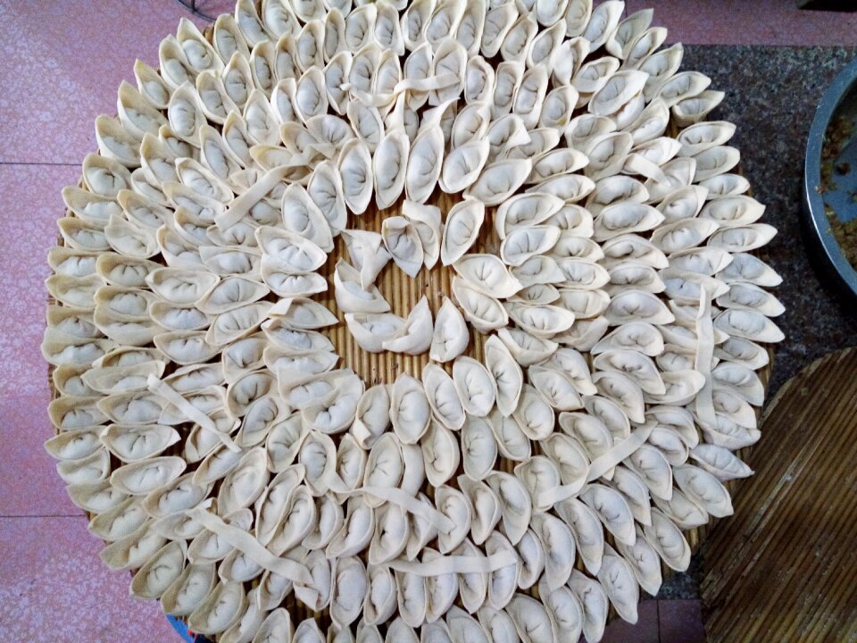 Zhucheng-strand tie chinese year zhucheng dumplings