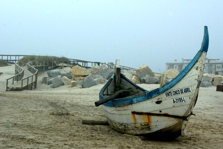 Portugal beach wreck