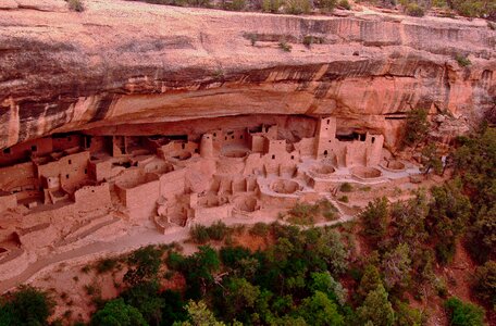Pueblo cliff