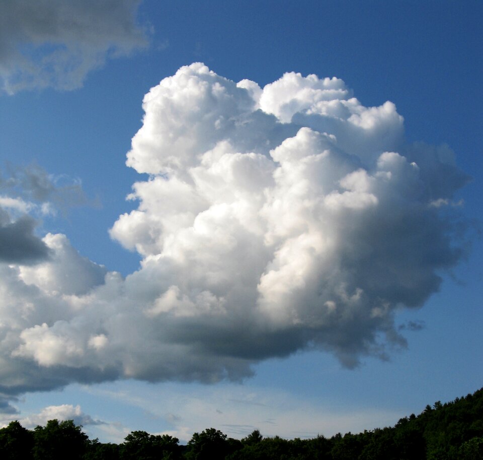 Blue weather heaven photo