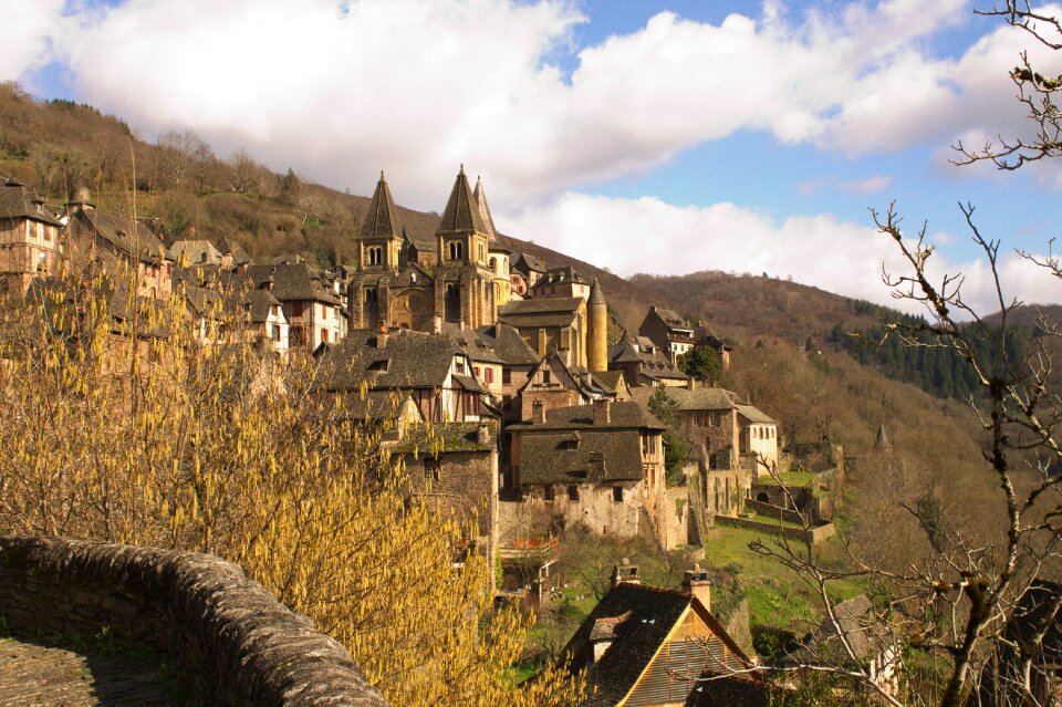 Aveyron pilgrimage abbey