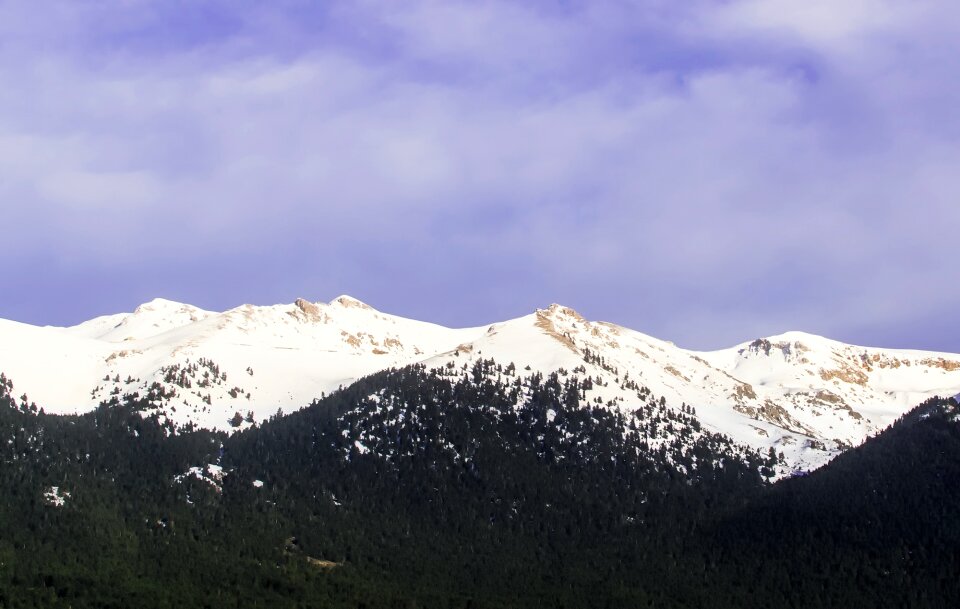Sky clouds landscape