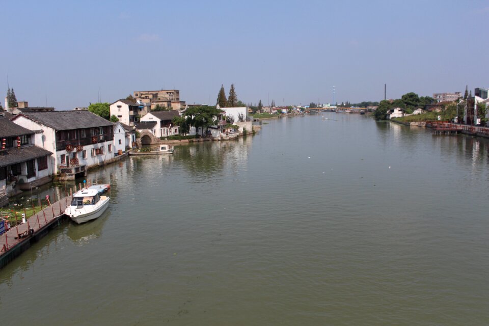 Zhujiajiao the ancient town river