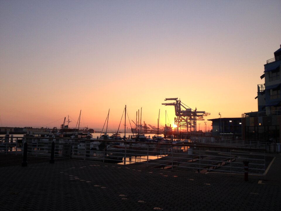 Sunset maritime