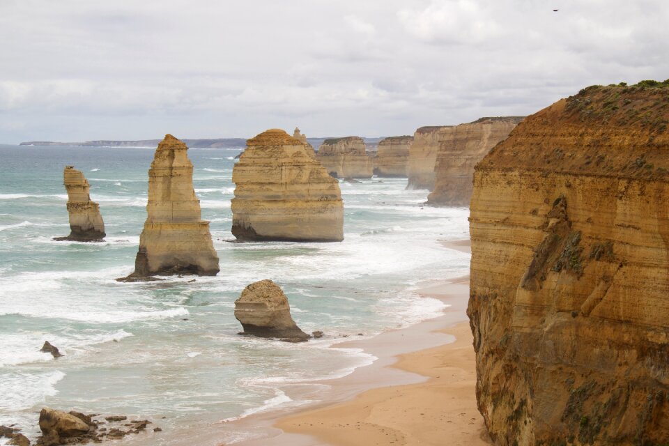 Landscape travel sea photo