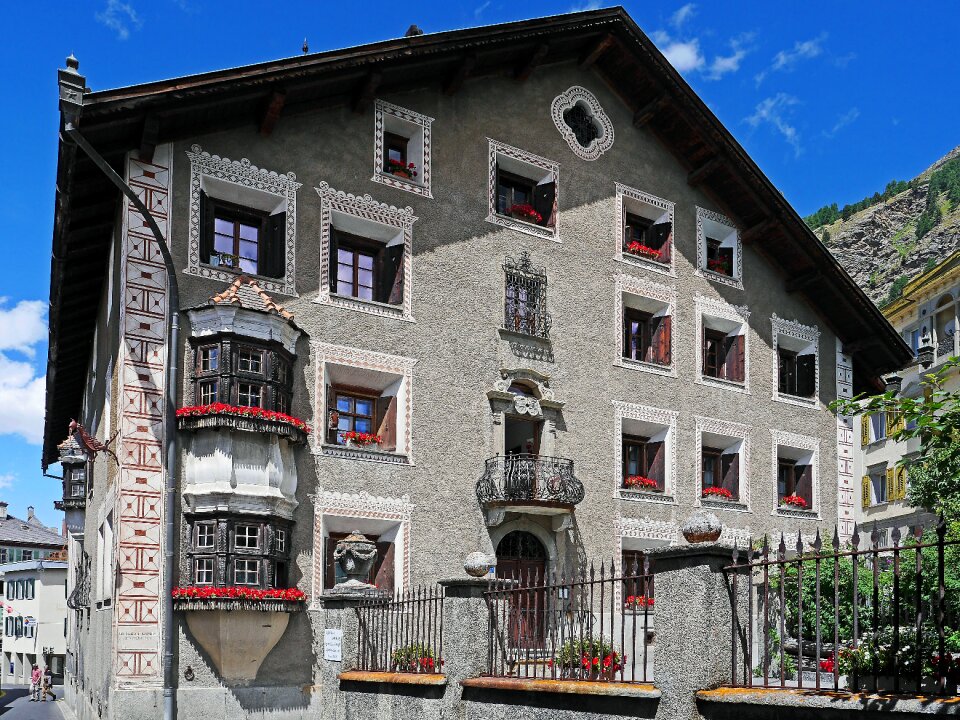 Typical pontresina rhätikon