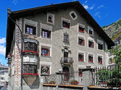Typical pontresina rhätikon