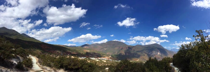 In yunnan province the scenery whitewater station photo