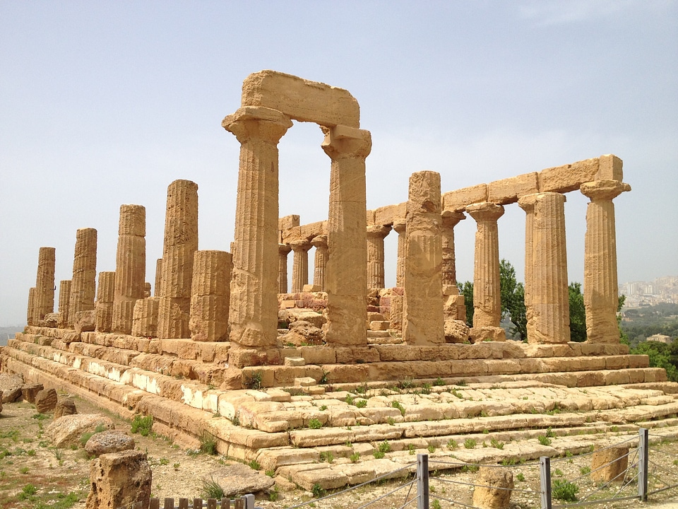 Agrigento valle dei templi greek