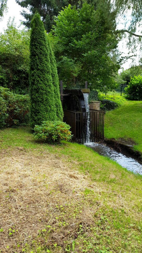 Mill mühlbach waterwheel