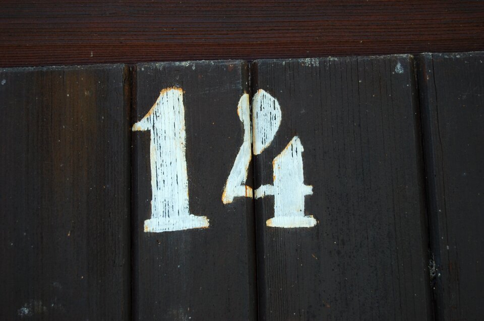 Brown wooden door brown white