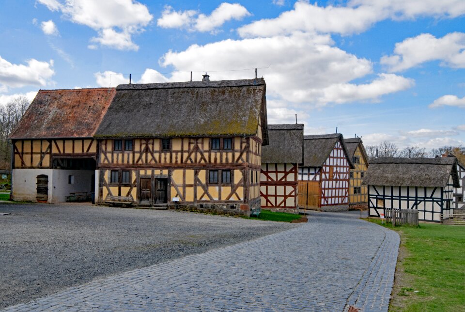 Hesse park historic center fachwerkhaus