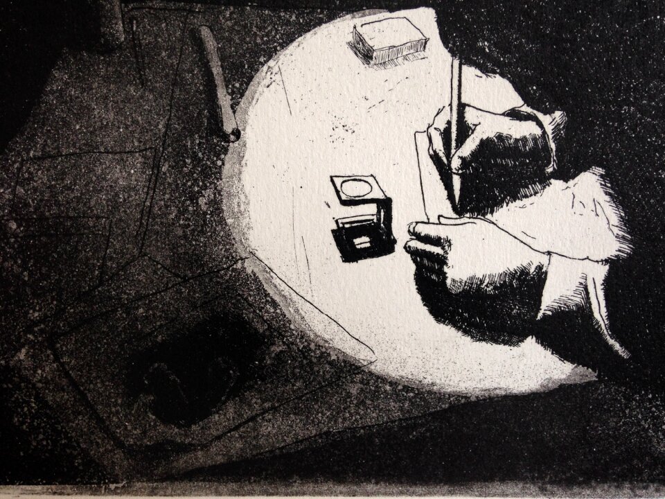 Black white printer
