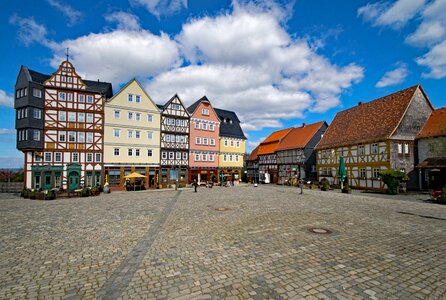 Hesse park historic center fachwerkhaus