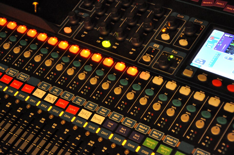 Mixer controller music