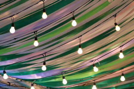 Light bulbs green