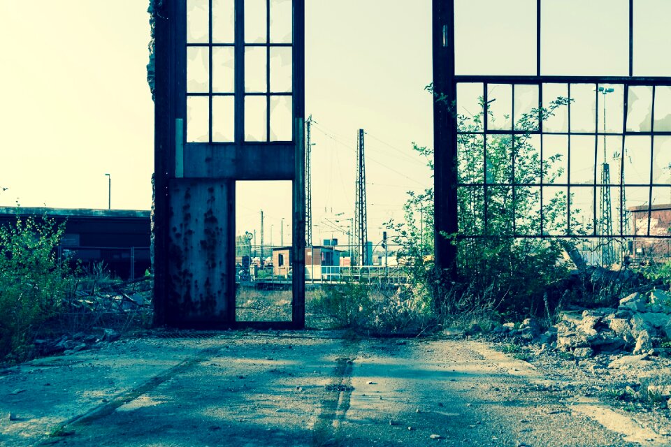 Factory building lapsed building