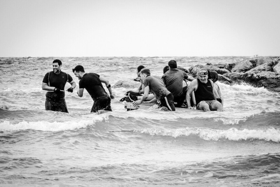 Adventure event team work