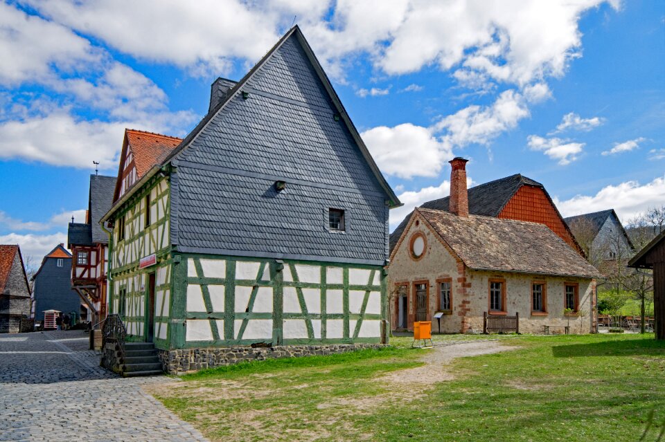Hesse park historic center fachwerkhaus