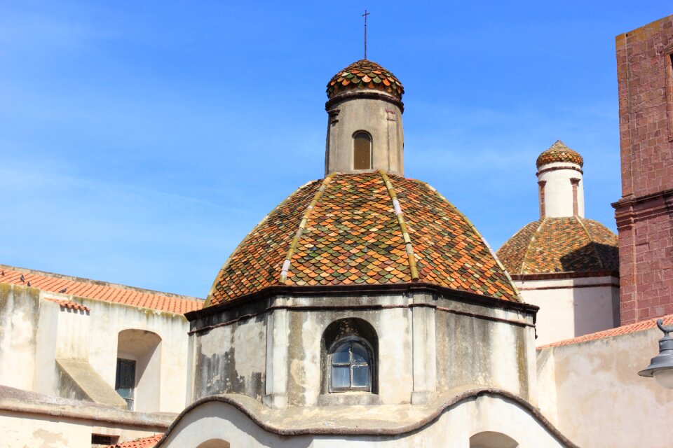 Downtown church dome